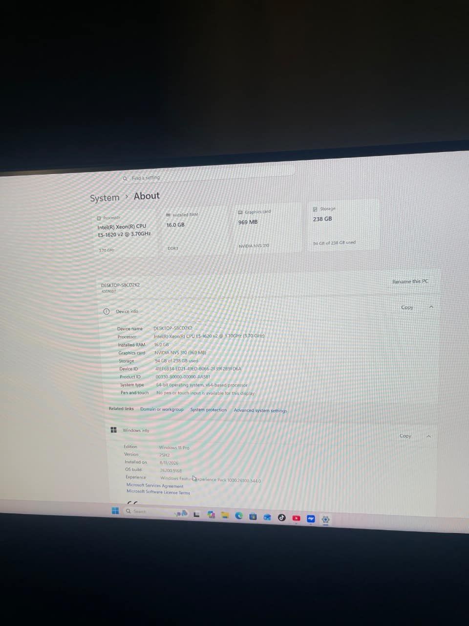 Set PC Lenova me monitor — Tiranë