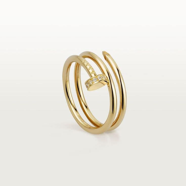 Juste un Clou ring, double, diamonds - Cartier — Tiranë