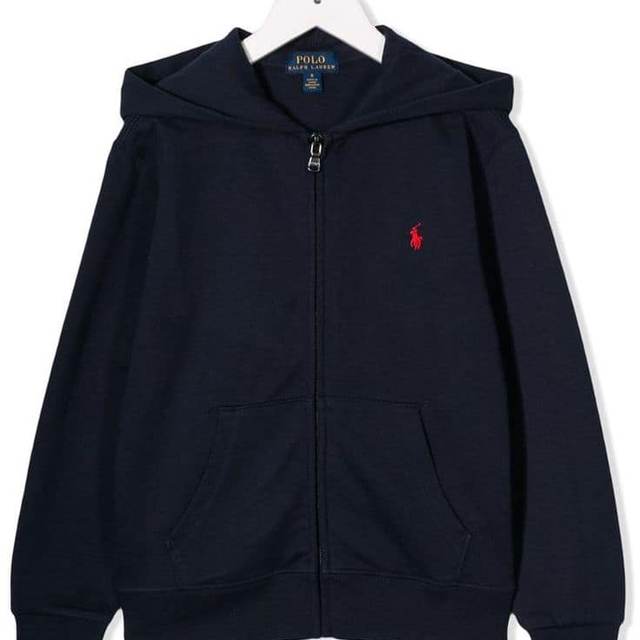 Ralph Lauren Kids Zip Up Hoodie - Navy Blue — Tiranë