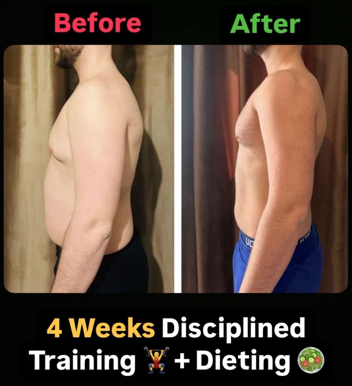 4 Weeks Progress