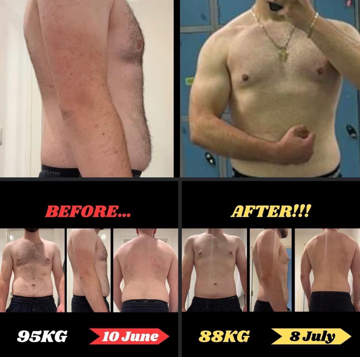 1 Month Progress
