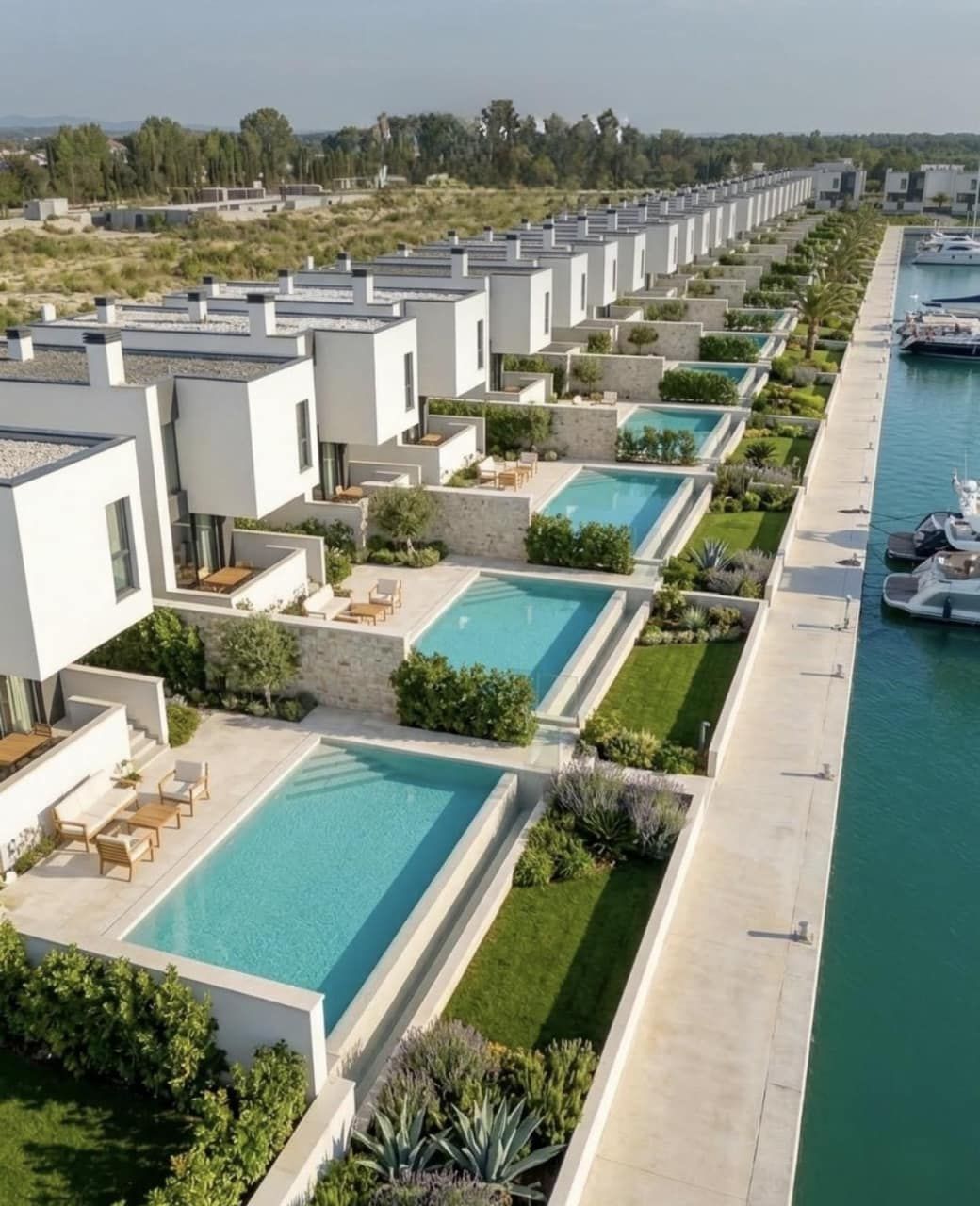Villa for Sale at Turquoise Marina – Gjiri i Lalzit | 121 m² Private Villa with Garden in Luxury Complex — Durrës