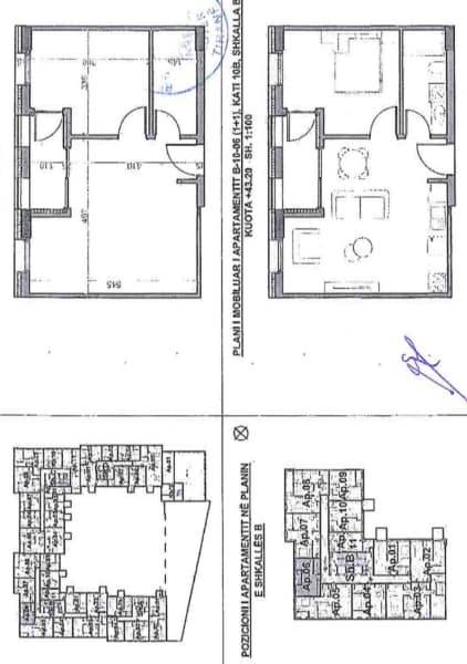 1+1 Apartment for Sale in ART Residence, Tiranë – €103,300 — Tiranë