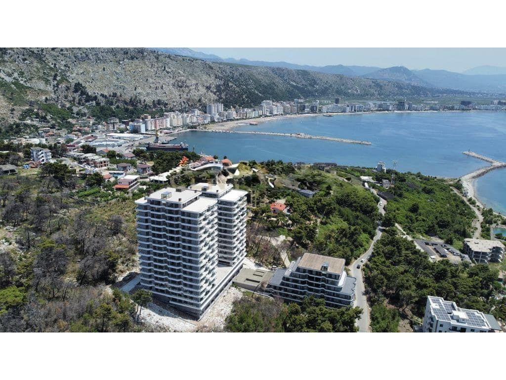 1+1 Apartment for Sale in Onda Residence, Rana e Hedhun – Shëngjin | 67 m² with Direct Sea View — Tiranë