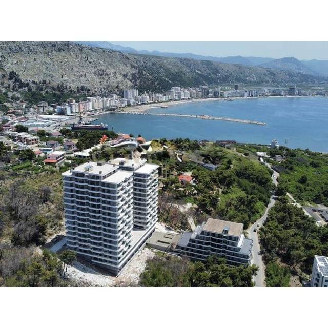 1+1 Apartment for Sale in Onda Residence, Rana e Hedhun – Shëngjin | 67 m² with Direct Sea View — Tiranë
