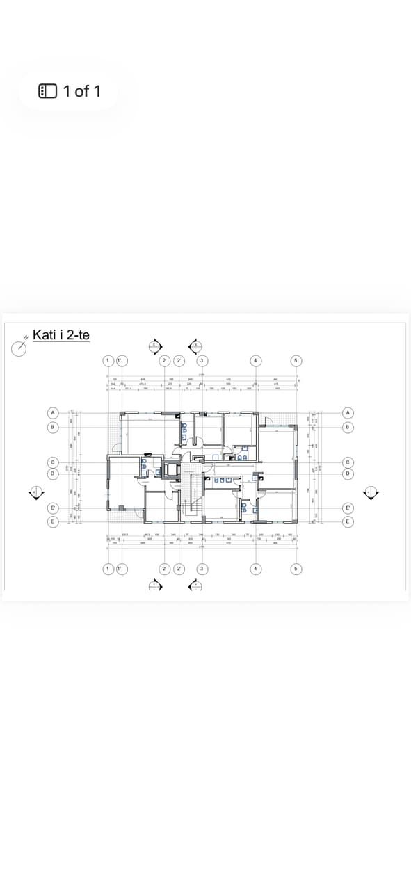 Smart Office on Mihal Duri Street for Rent | 100 m² | 2nd Floor — Tiranë