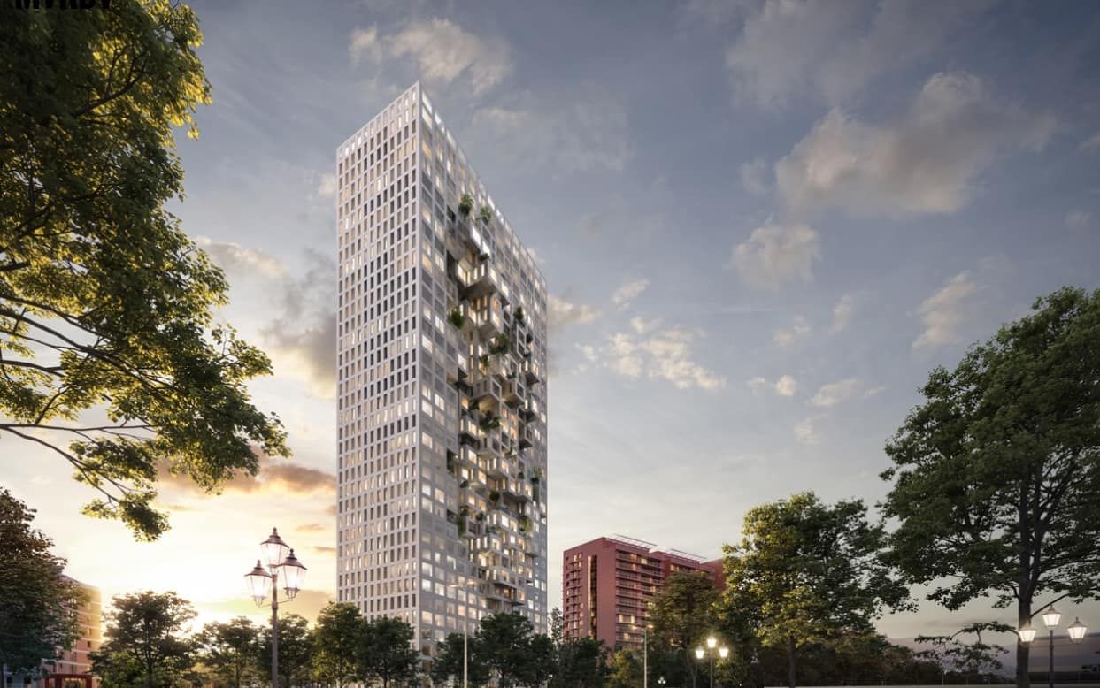 Zyra për Qira në Downtown One, Tiranë | 475 m² | Kati 15 — Tiranë