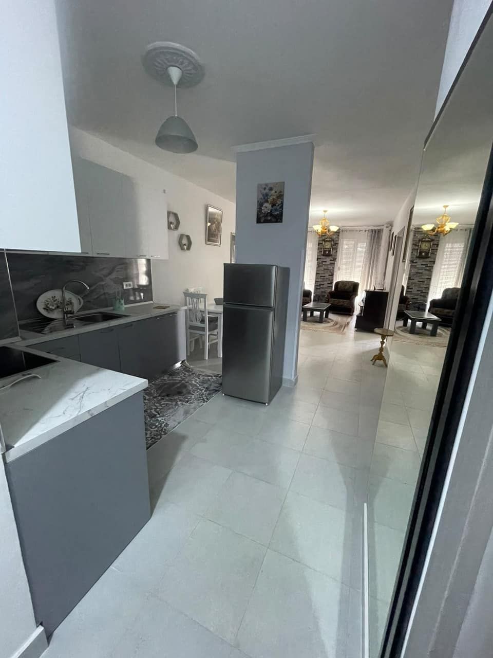 2+1 Apartment for Rent in 5 Maji, Tirana | Fully Furnished | 5th Floor — Tiranë