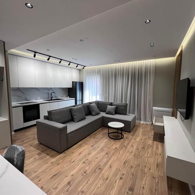 Luxury 1+1 Apartment for Rent in Delijorgji Residence, Tirana — Tiranë