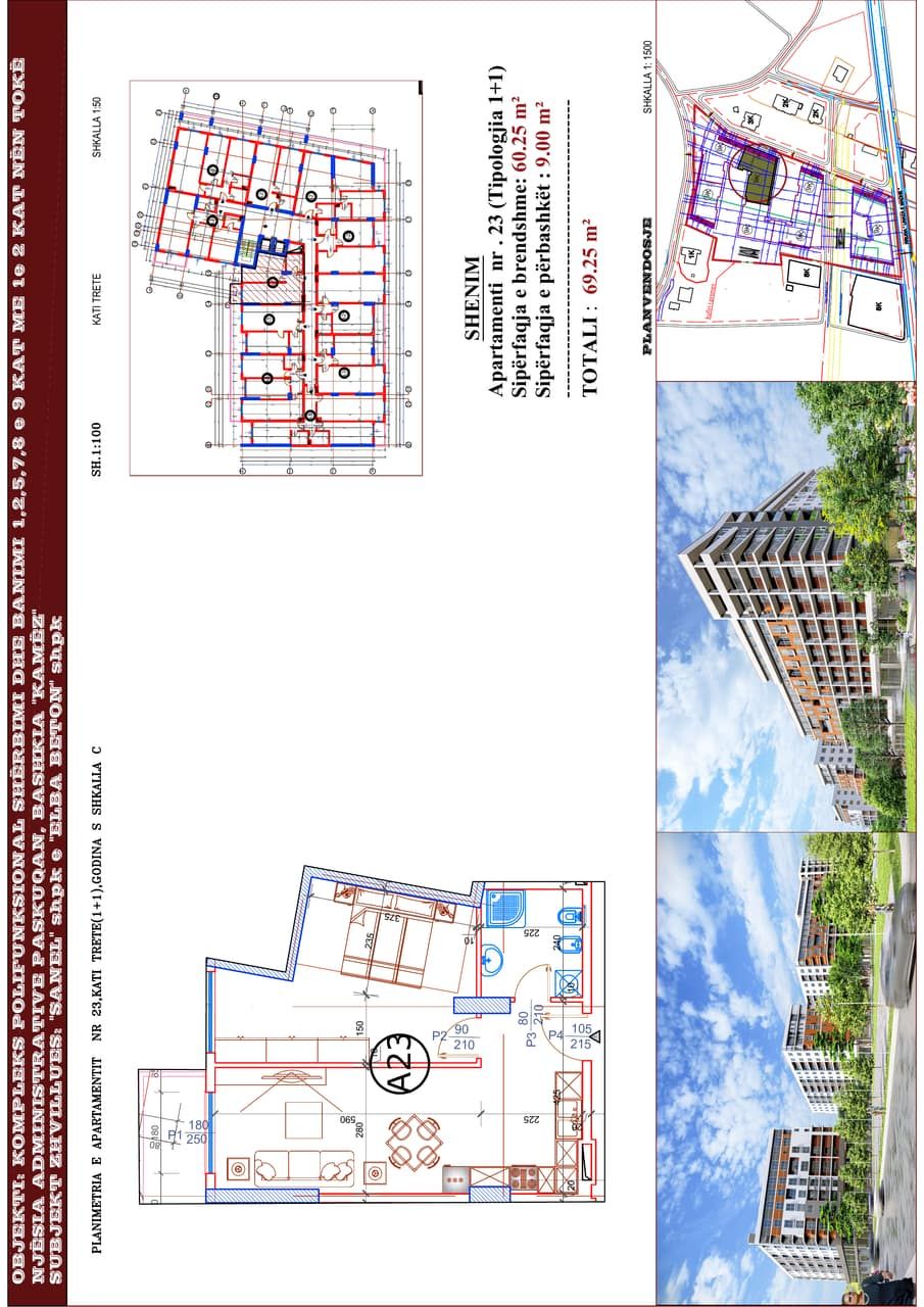 1+1 Apartment for Sale in Paskuqan, Tiranë – €1,100/m² — Tiranë