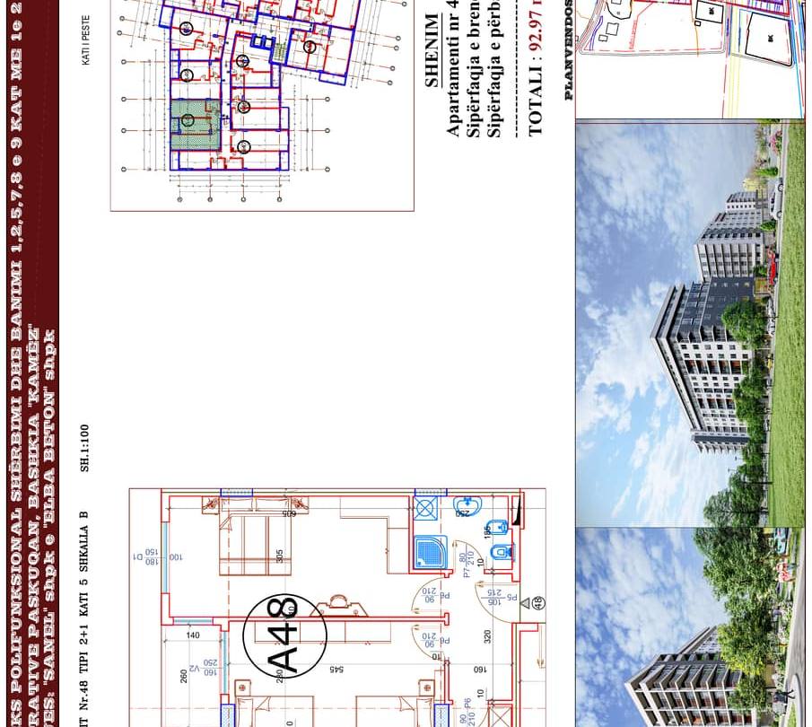 2+1 Apartment for Sale in Paskuqan, Tiranë