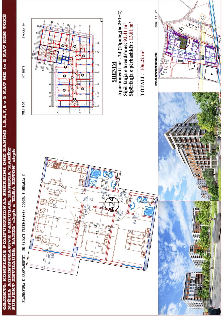 2+1 Apartment for Sale in Paskuqan, Tiranë – €1,100/m² — Tiranë