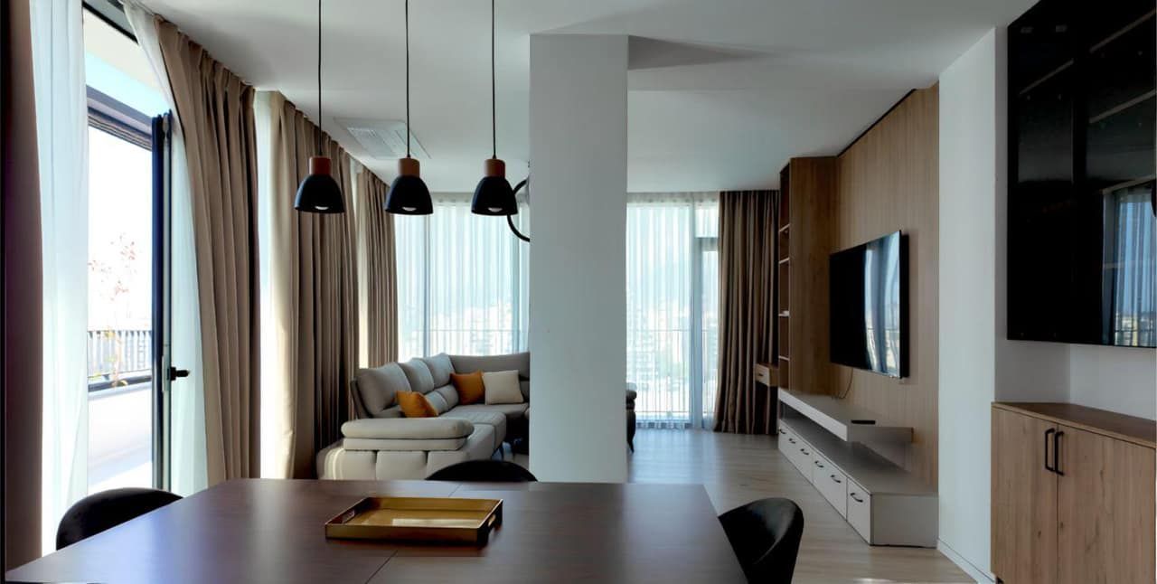 2+1+2 Apartment for Sale at Lake View Residence, Tirana — Tiranë