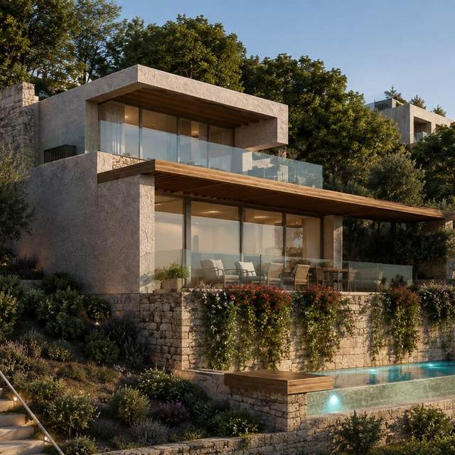 Luxury Mediterranean Villa for Sale with Private Pool, Green Coast 2, Palasë — Vlorë