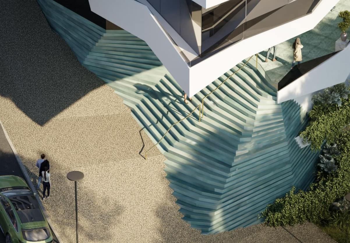 Ultra-Luxury Corner 1+1 Apartment with Wraparound Terrace — Sarandë
