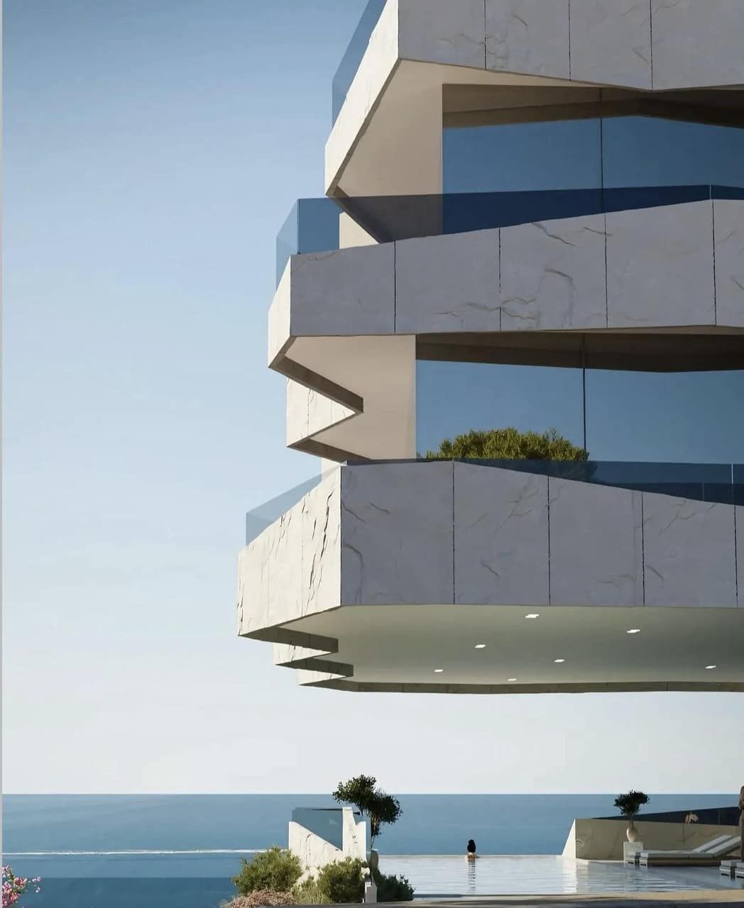 Ultra-Luxury 1+1 Apartment with Panoramic Terrace at VivaView Luxury Resort, Saranda — Sarandë
