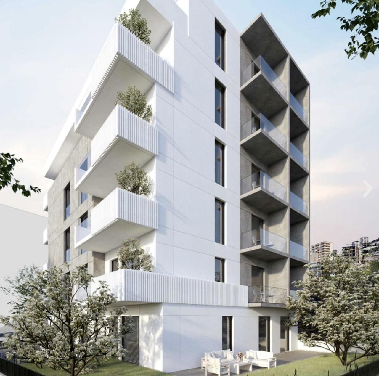 1+1 Apartment for Sale in Fabeno Residence, Saranda — Sarandë