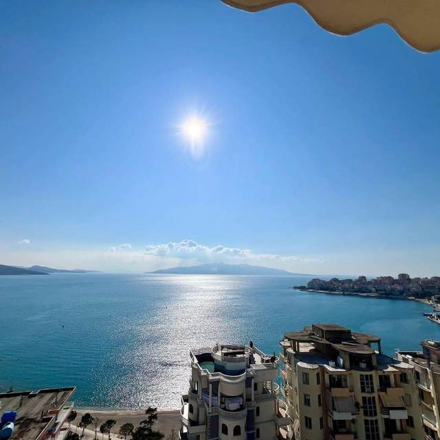 Luxury 1+1 Apartment for Sale in Saranda – Stunning 360° Sea View — Sarandë