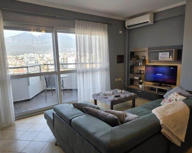 Jepet apartament 1+1 me qira tek Kompleksi Halili — Tiranë