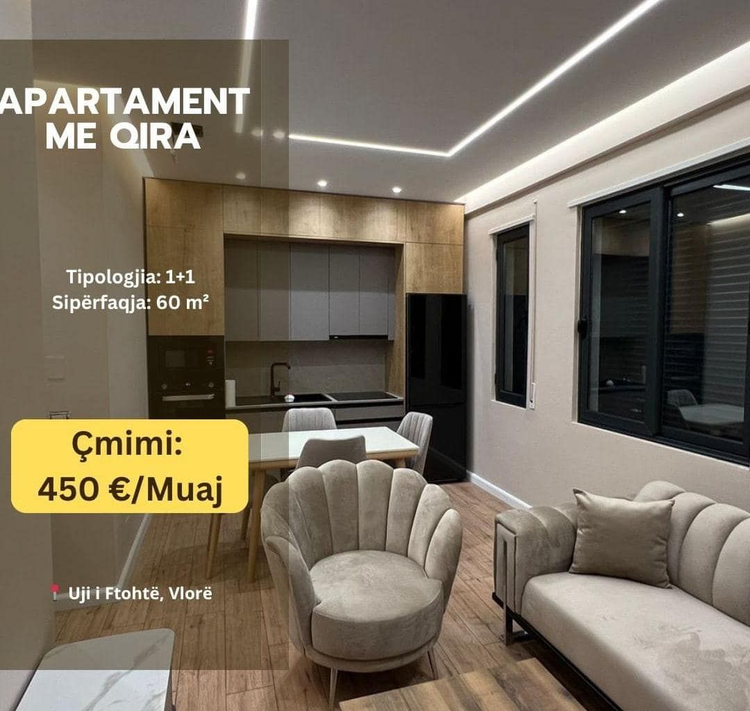 Apartament me Qira në Uji i Ftohtë, Vlorë — Vlorë