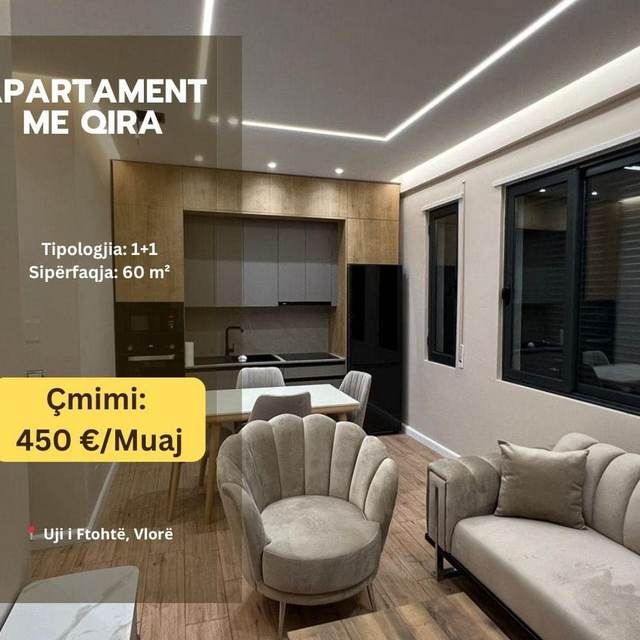 Apartament me Qira në Uji i Ftohtë, Vlorë — Vlorë
