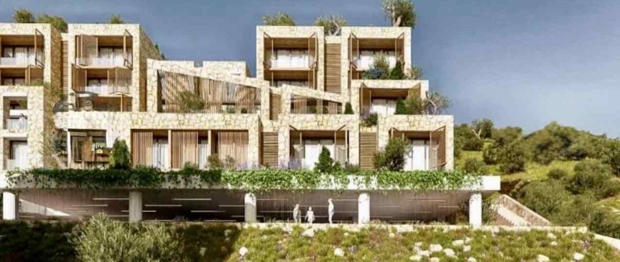 Shitet Apartament 1+1 në Potami Residence, Himarë — Vlorë