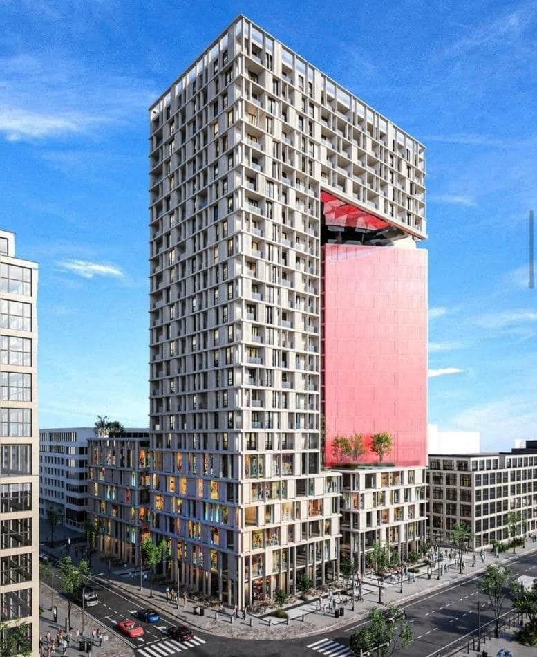 Apartament 1+1 për Shitje në United Tower, Komuna Parisit — Tiranë