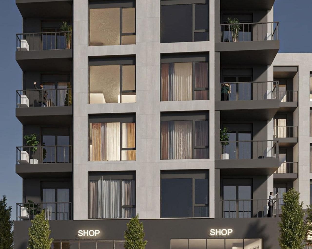 Shitet Apartament 1+1 – North Residence, Paskuqan — Tiranë